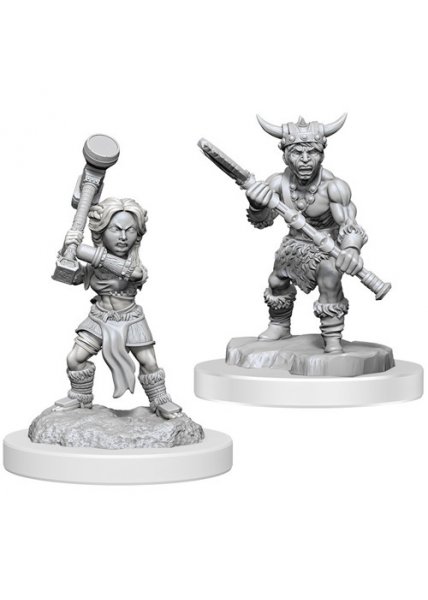 D&D Nolzur's Marvelous Miniatures: Halfling Barbarians